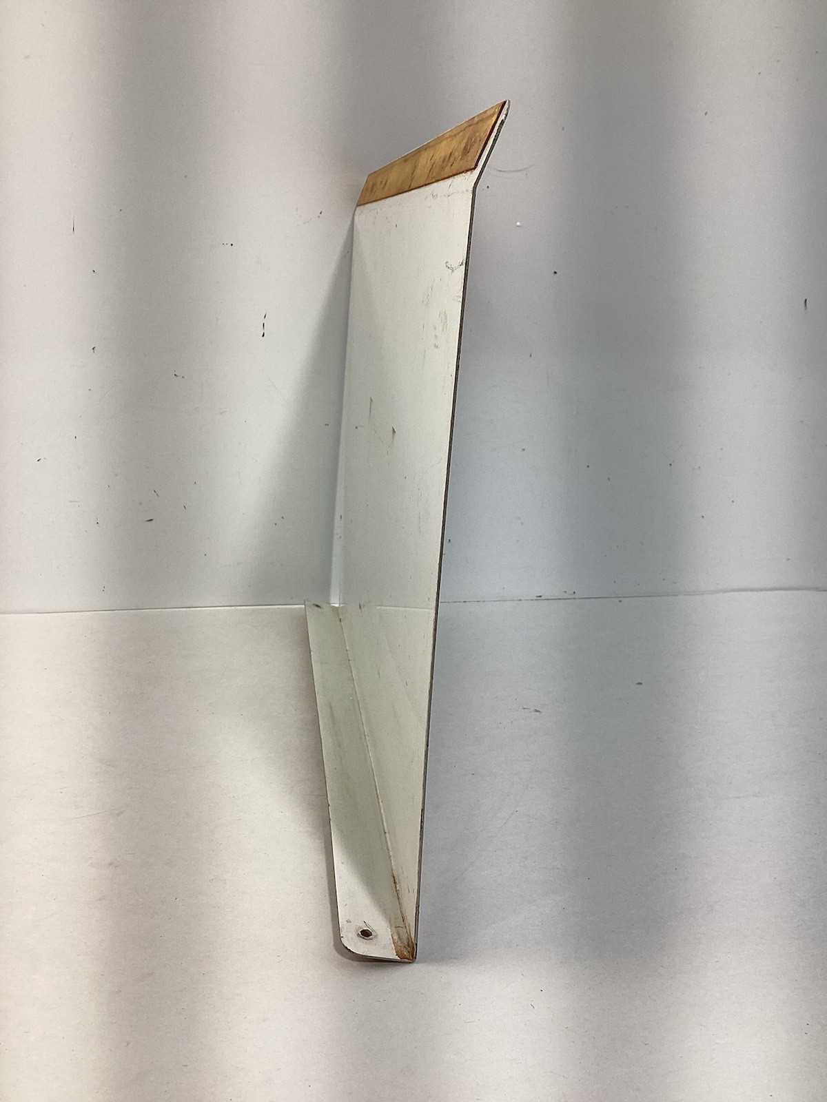 Vintage Metal Gas Pump Topper Sign, Discount For Cash, 14 x 11