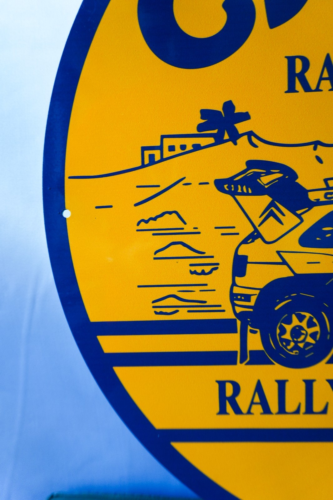 Camel Racing Service – Rallye Paris Dakar Heavy Metal Sign – 50 cm (19.7”)