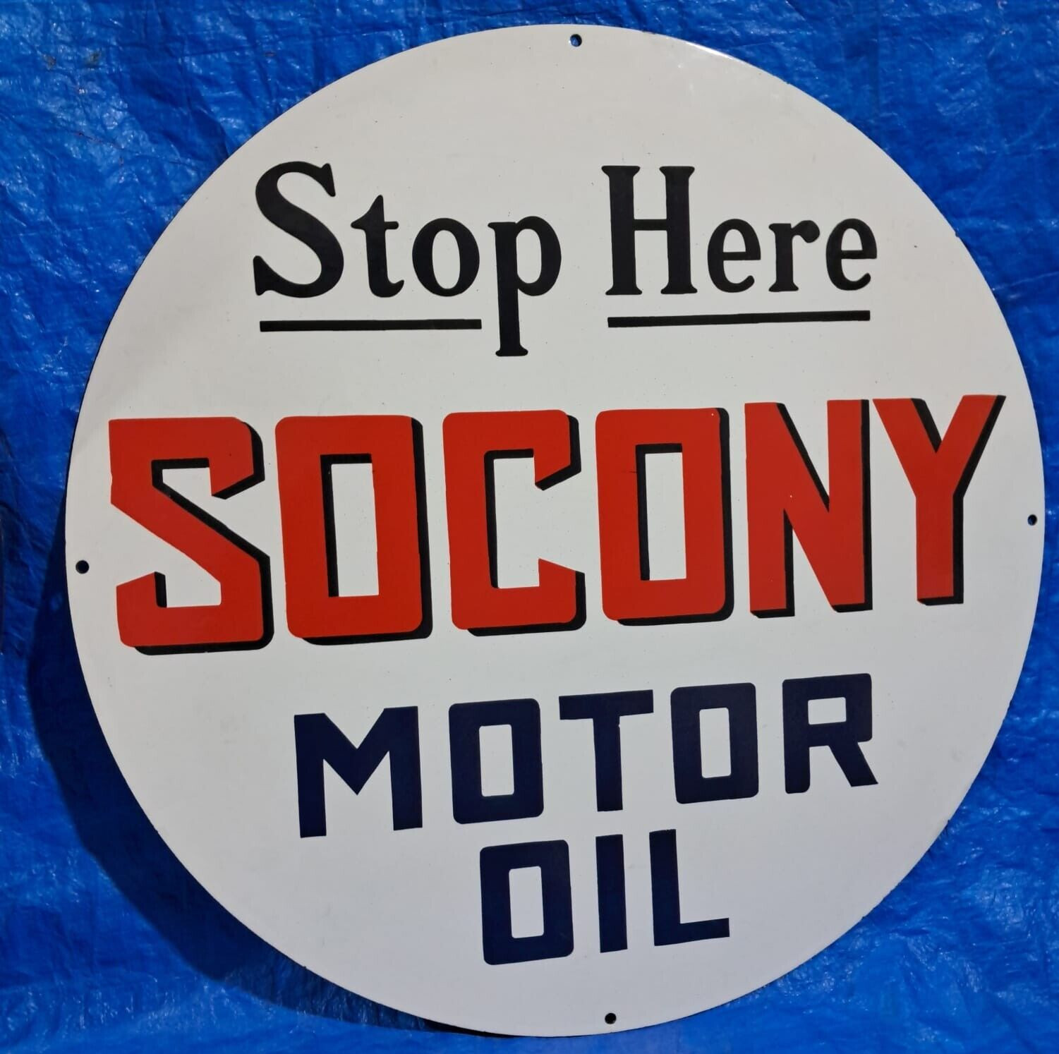 2 Porcelain Enamel Sign, More Details In Description