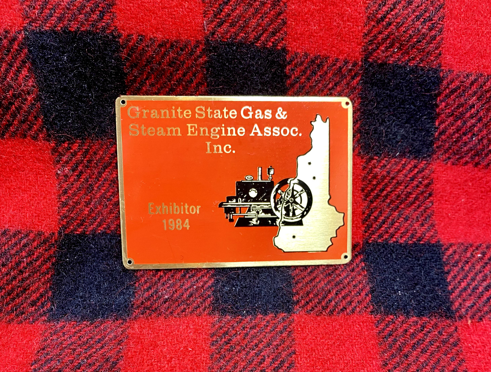 Granite State Gas & Steam Engine Assoc. Inc Exhibitor 1984