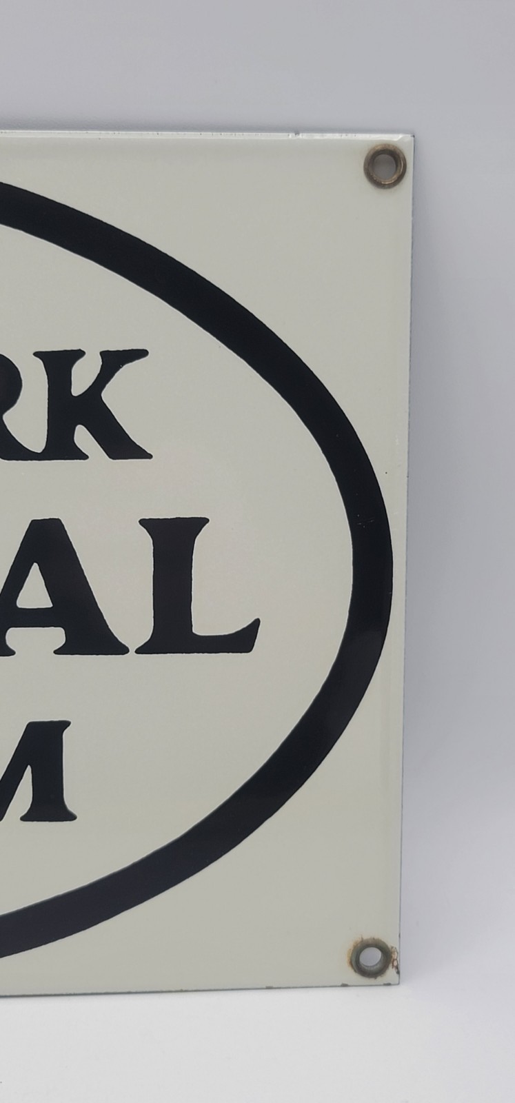 Vintage New York Central System Railroad Porcelain Enameled Train Metal Sign