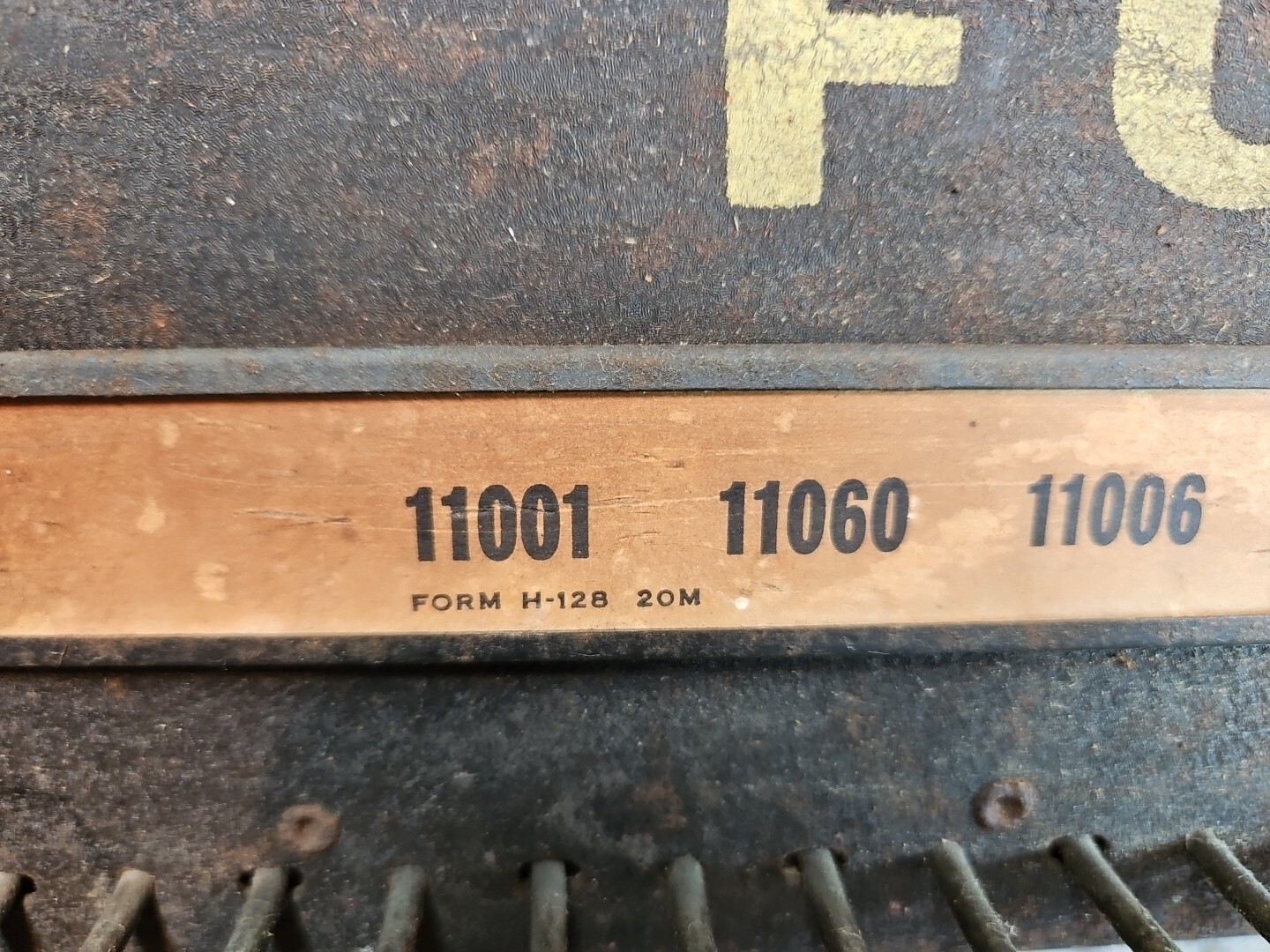 Weatherhead Original Equipment Fuel Lines Vintage Display Rack Sign 25D57