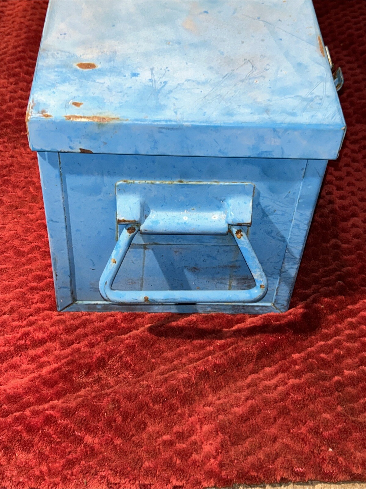 Rare ARIEL Oilfield Compressor Mechanic Toolbox 24x8x9 Industrial Vintage