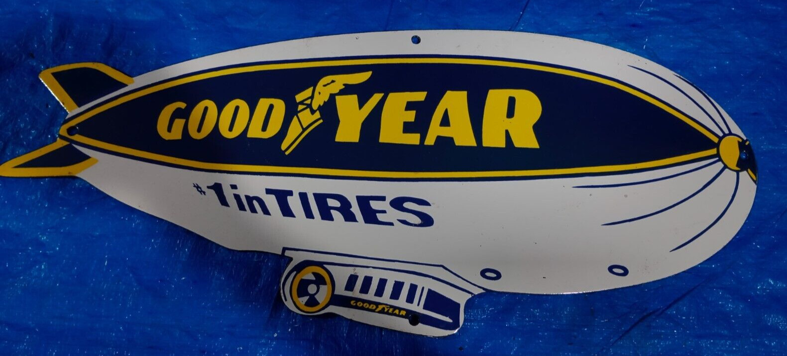 3 Porcelain Enamel Sign, More Details In Description