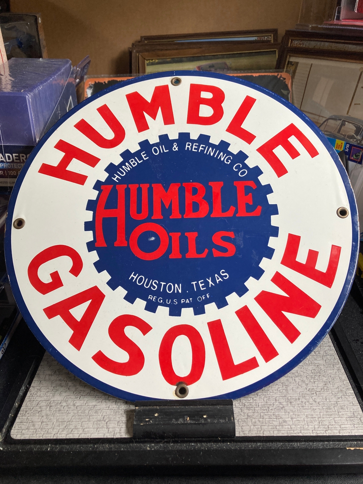 Humble Gasoline Sign