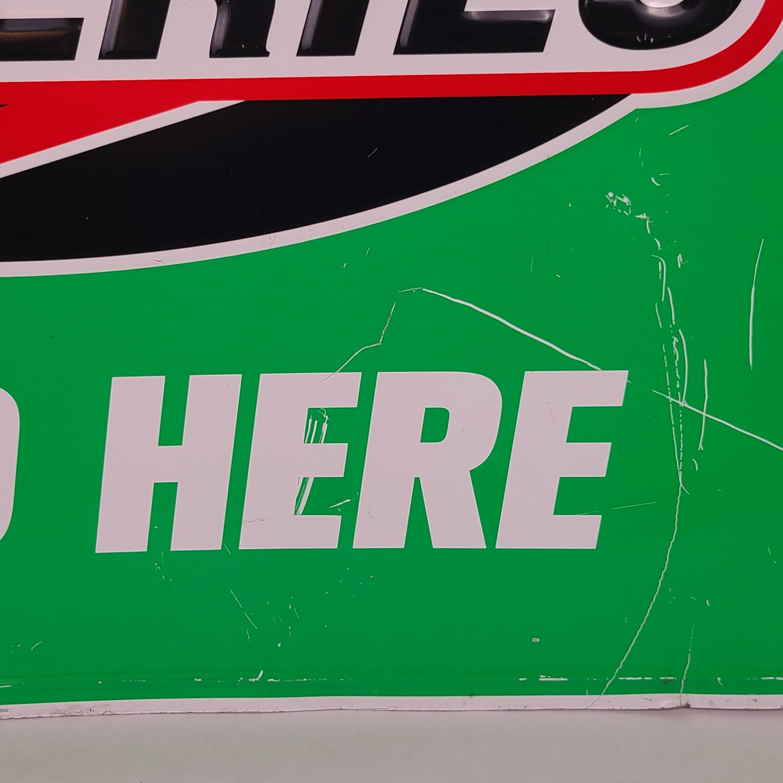 Interstate Batteries Sold Here Sign Large Metal 36″ x 24″ Garage Mechanic Decor