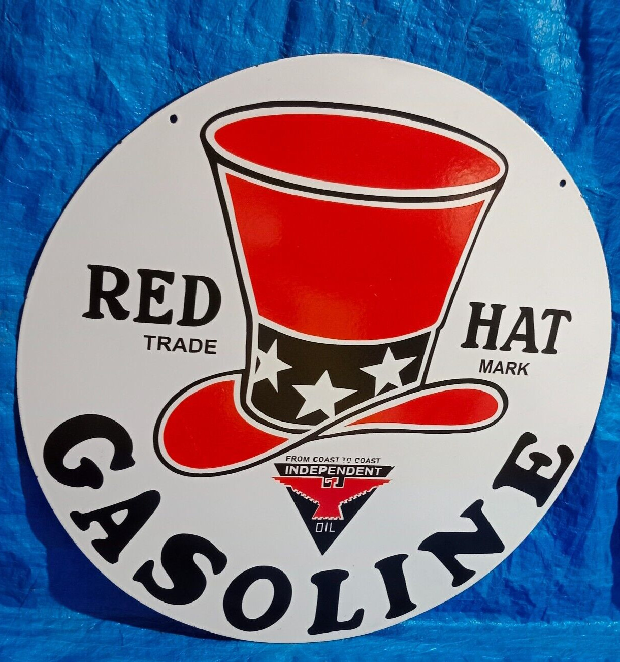 2 Porcelain Enamel Sign, More Details In Description