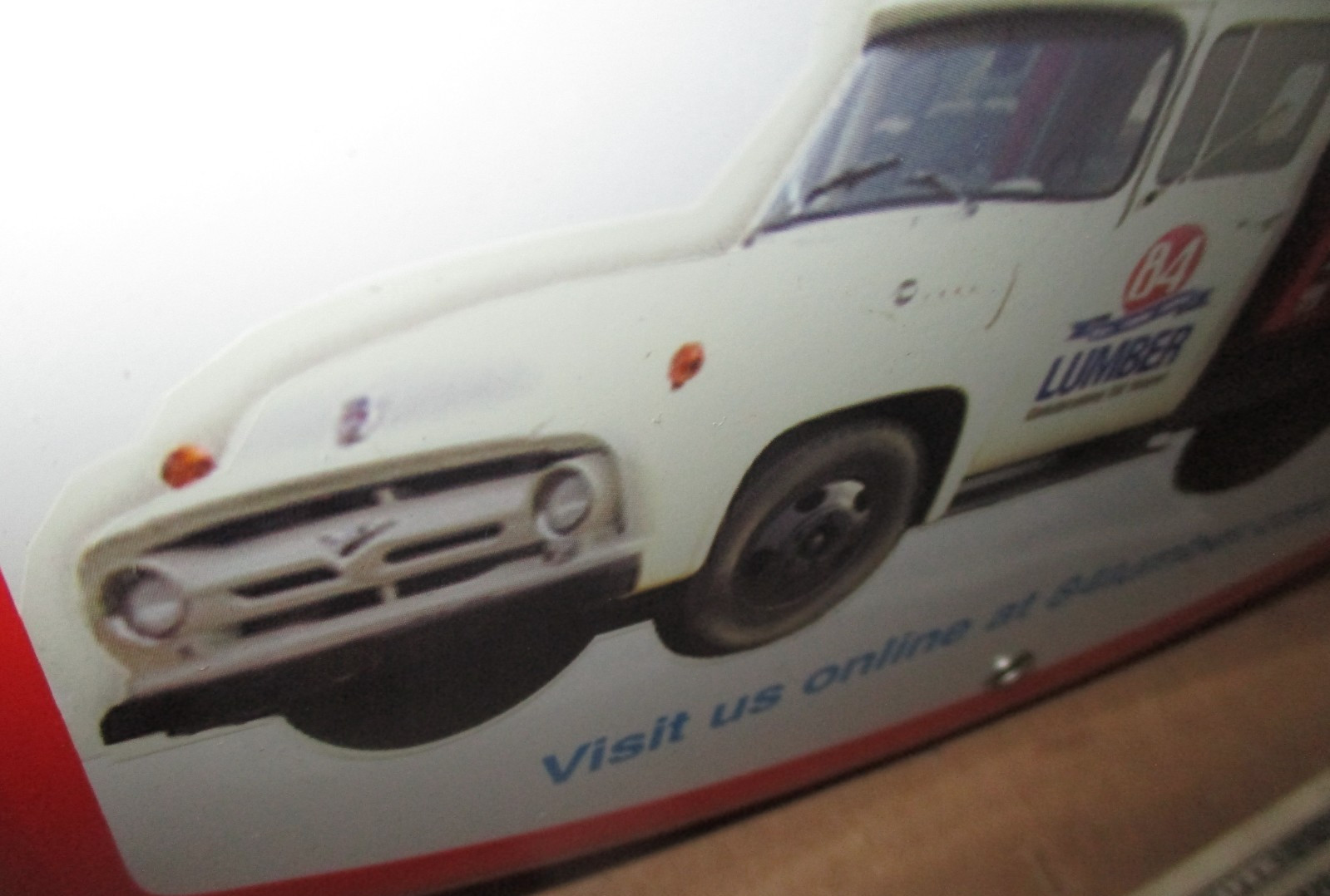 84 LUMBER – ORIGINAL 50 Anniv. 1956-2006 THERMOMETER SIGN – Delivery Truck INBOX