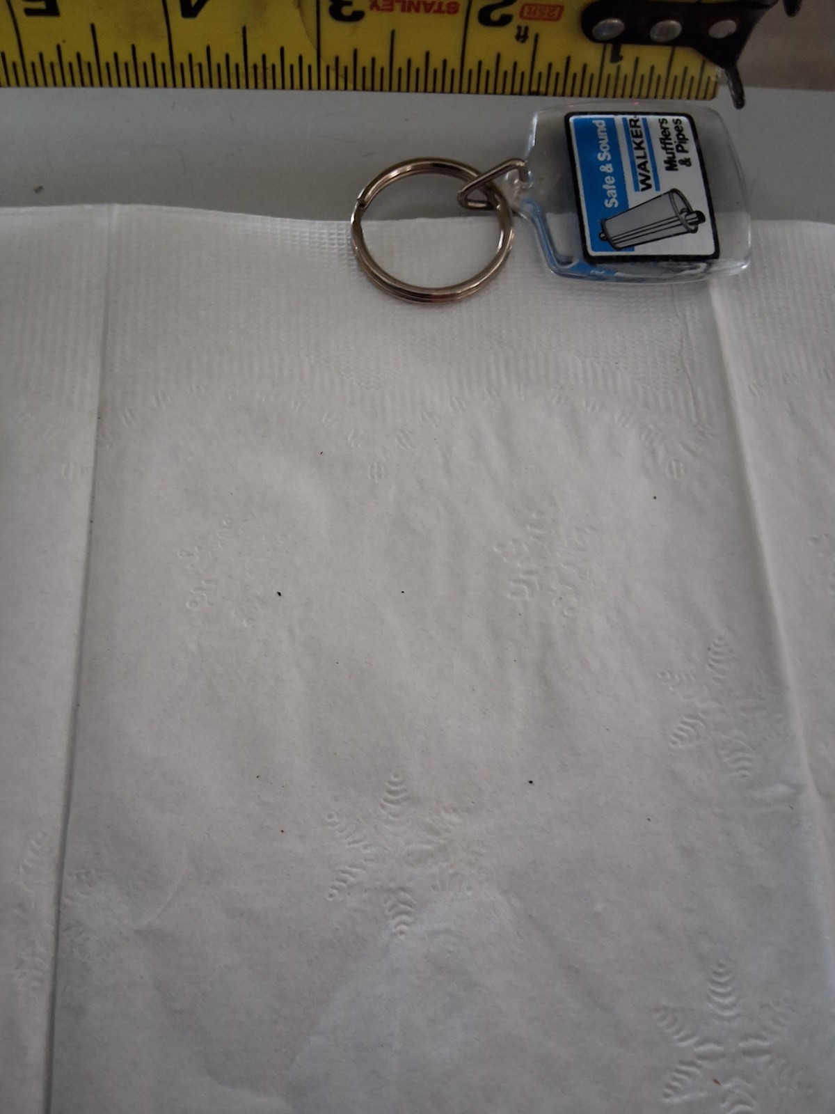 Vintage Walker Mufflers & Pipes Keychain