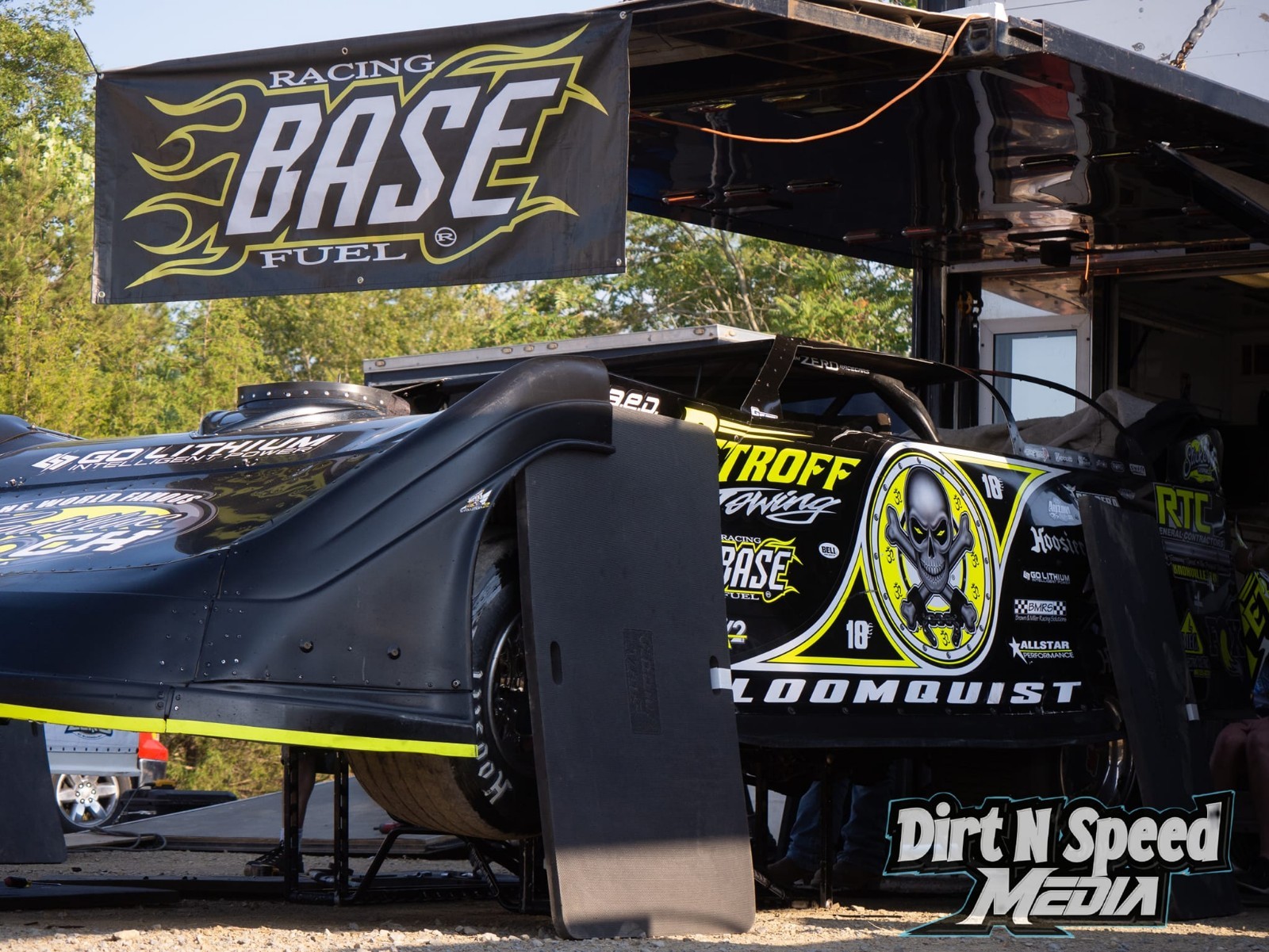 Base Racing Fuel Banner Vinyl 72in x 24in