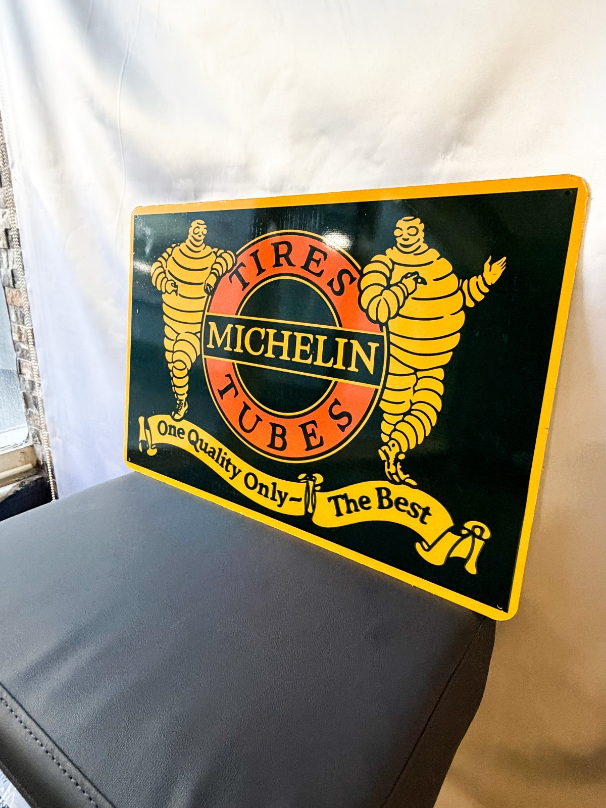 Michelin Tires – Vintage Advertising Heavy Metal Sign – 40 × 60 cm/15.7” × 23.6