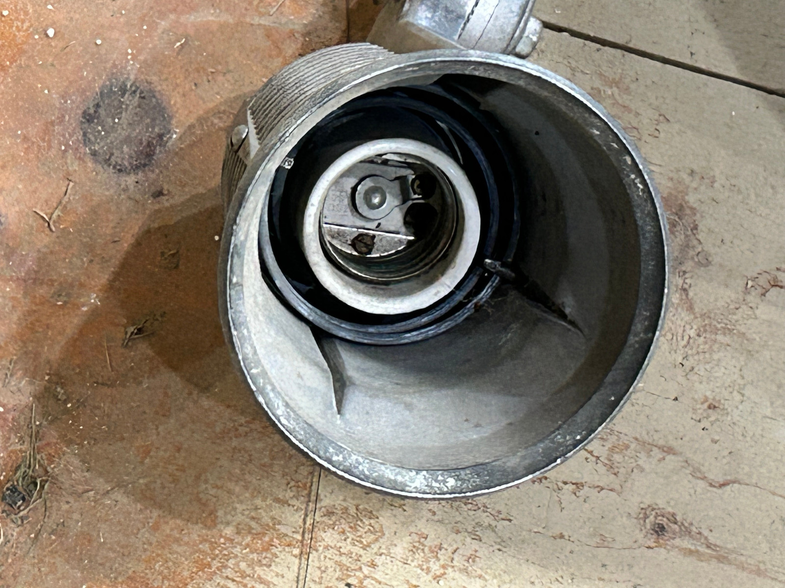 Vintage Industrial Service Station Island Lights – Benjamin – Stonco