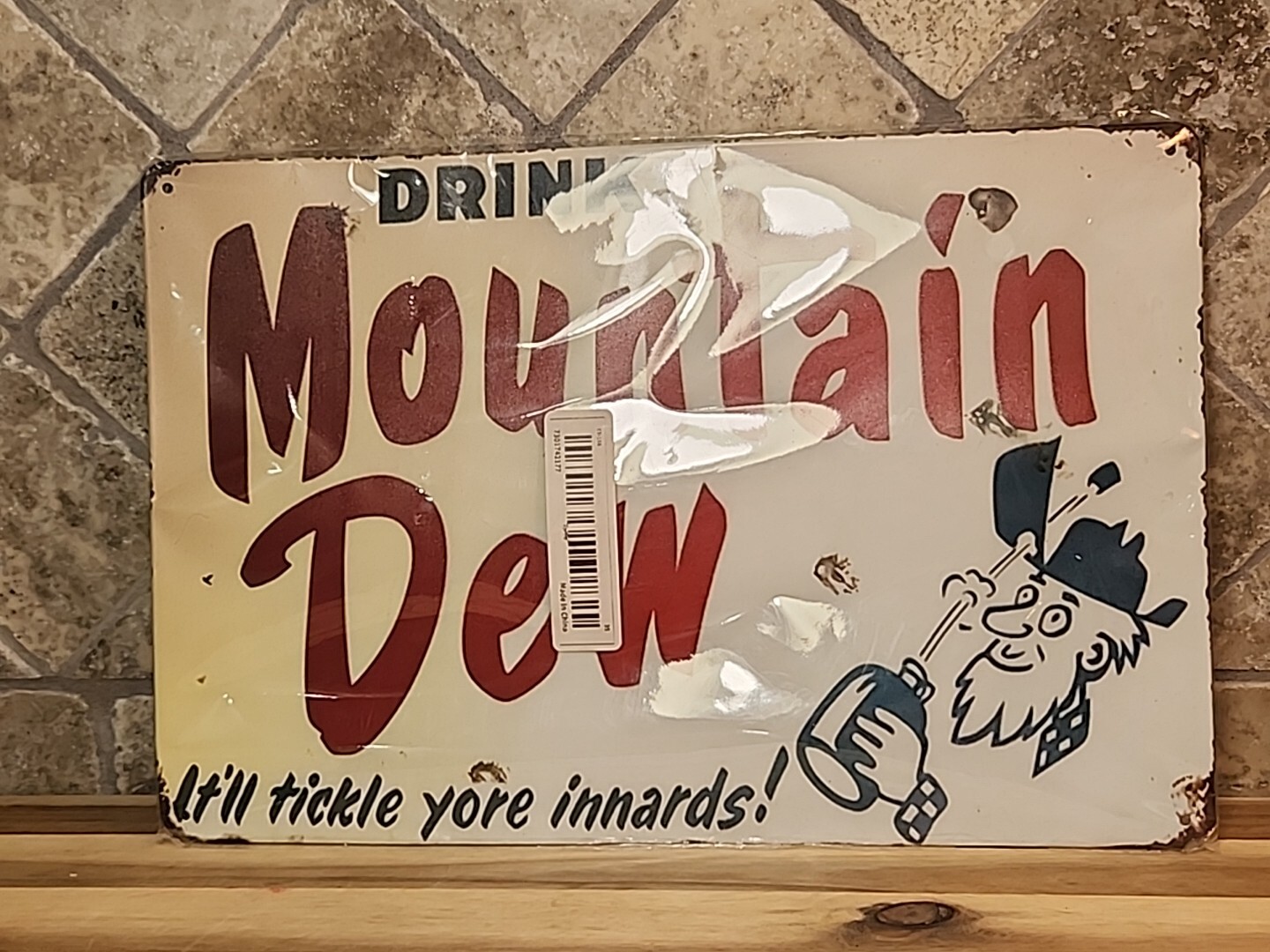 Drink Mountain Dew Metal Sign Size 8″ x 12 ” Inches