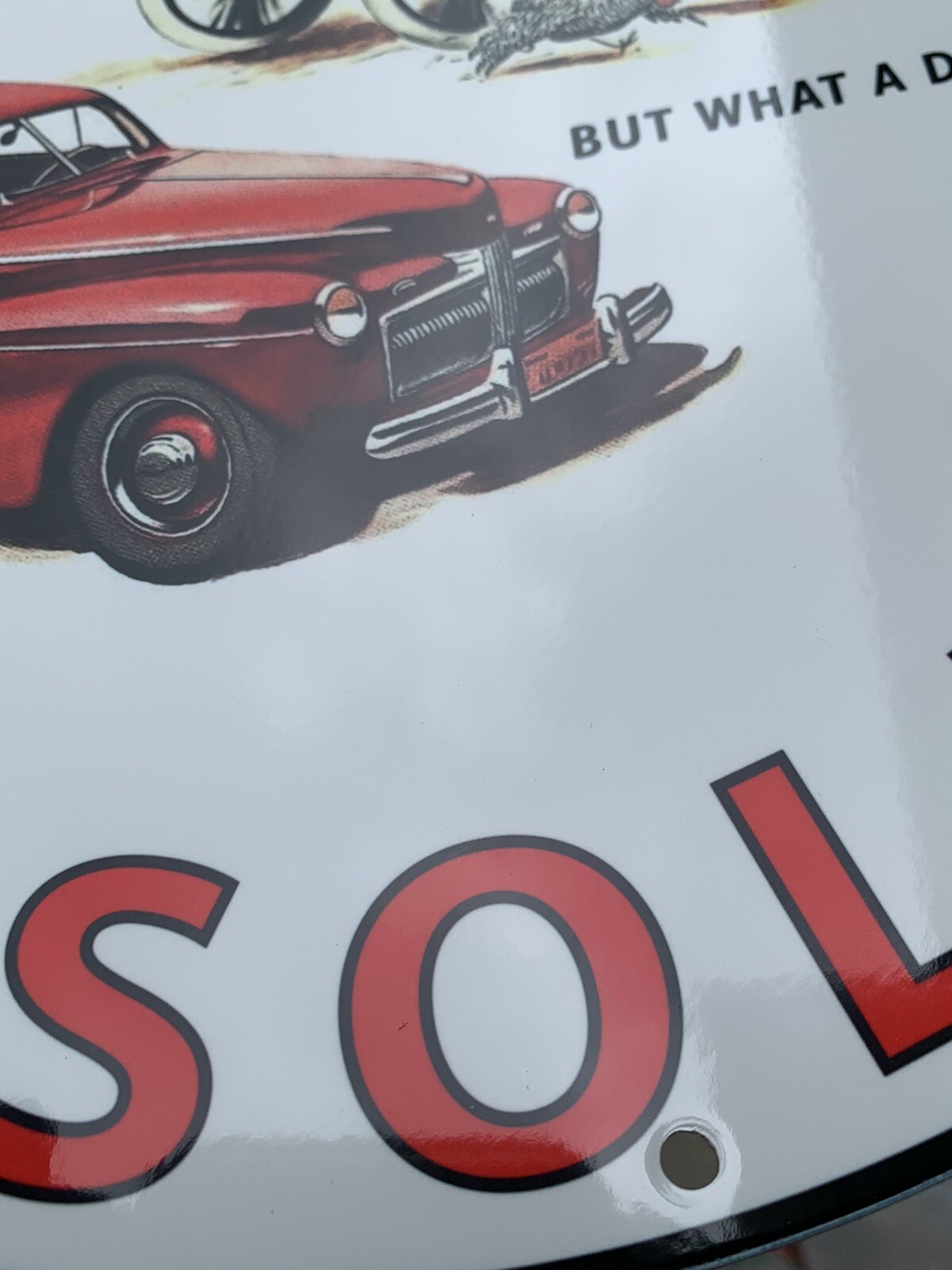 Vintage Style Texaco Gasoline Retro Gas Oil Metal Heavy Sign