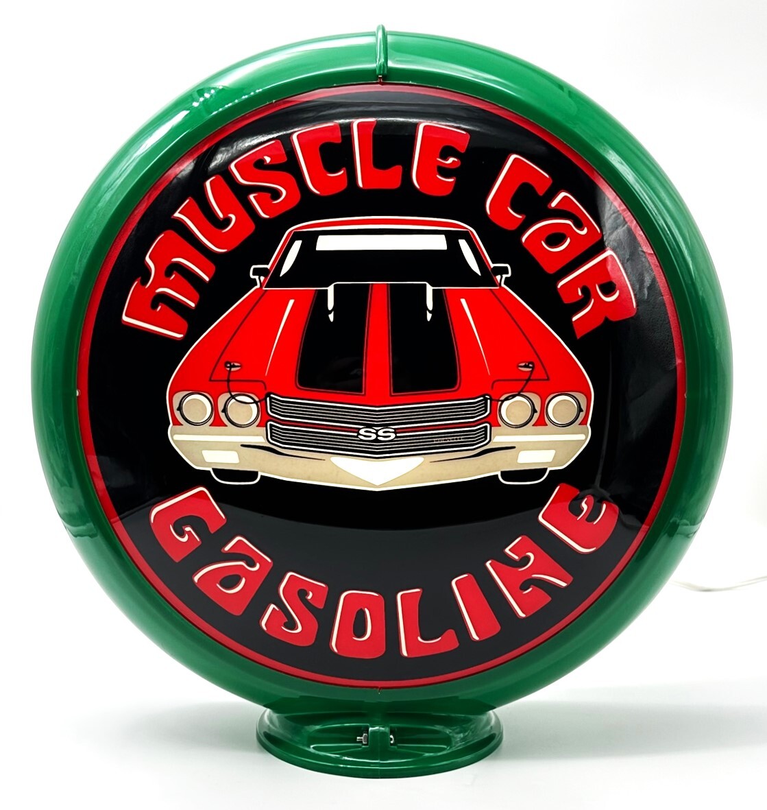 CHEVELLE MUSCLE CAR GASOLINE 13.5″ Gas Pump Globe – CHEVELLE FANS CK THIS OUT!