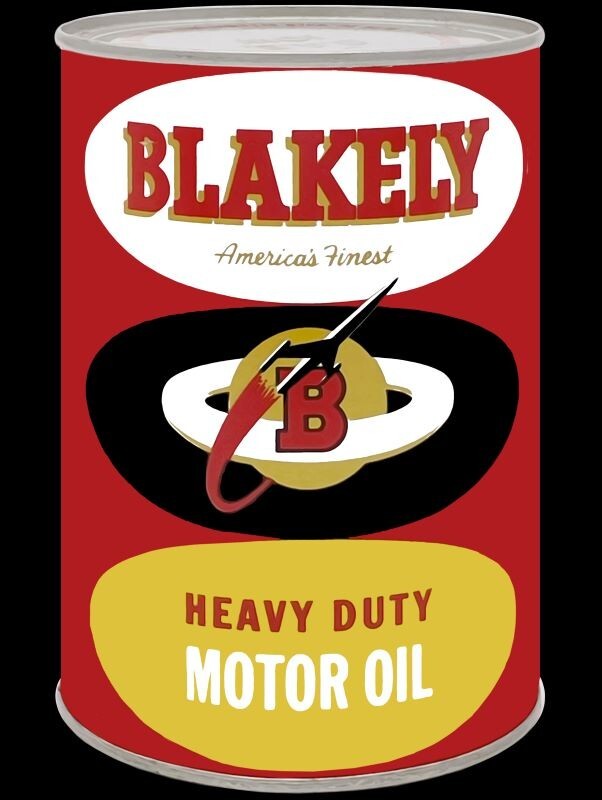 Blakely Heavy Duty Motor Oil NEW Metal Sign: 12×16 Free Shipping