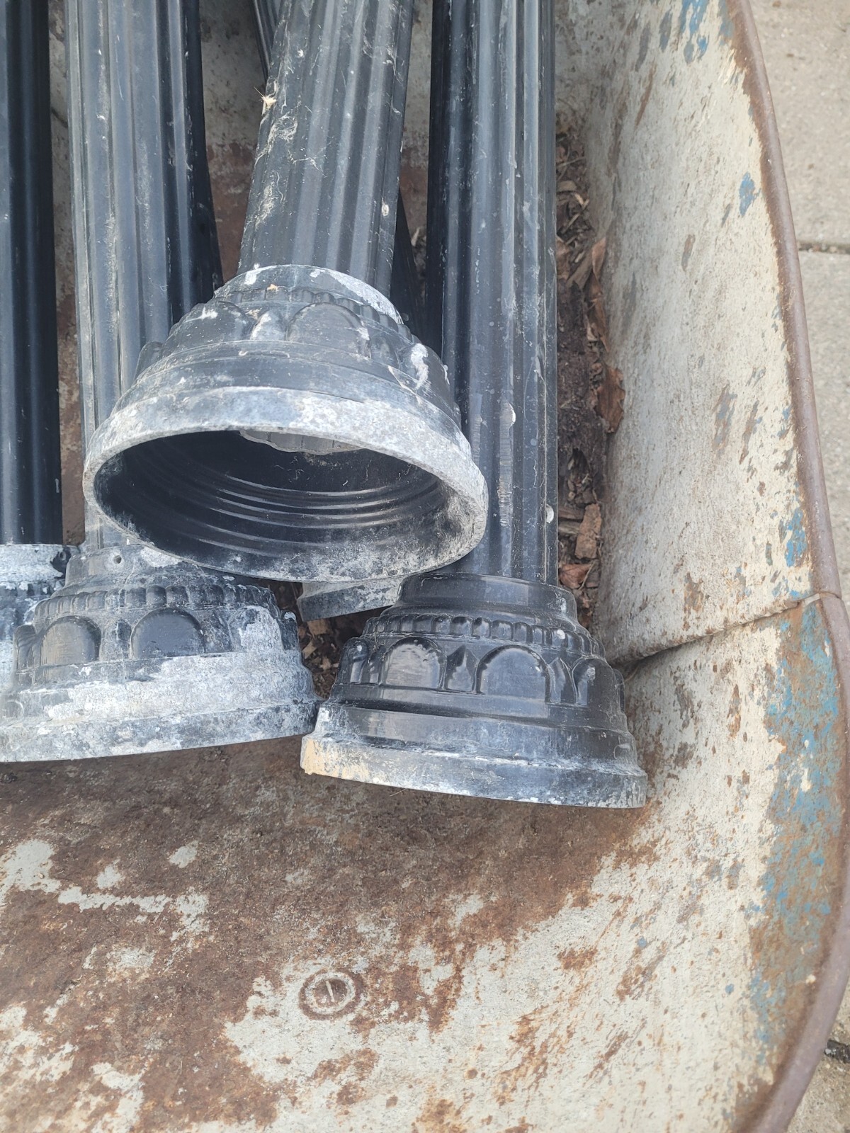 PARKING METER STAND, Cast Aluminum 37″ Tall DUNCAN POM, ROCKWELL.