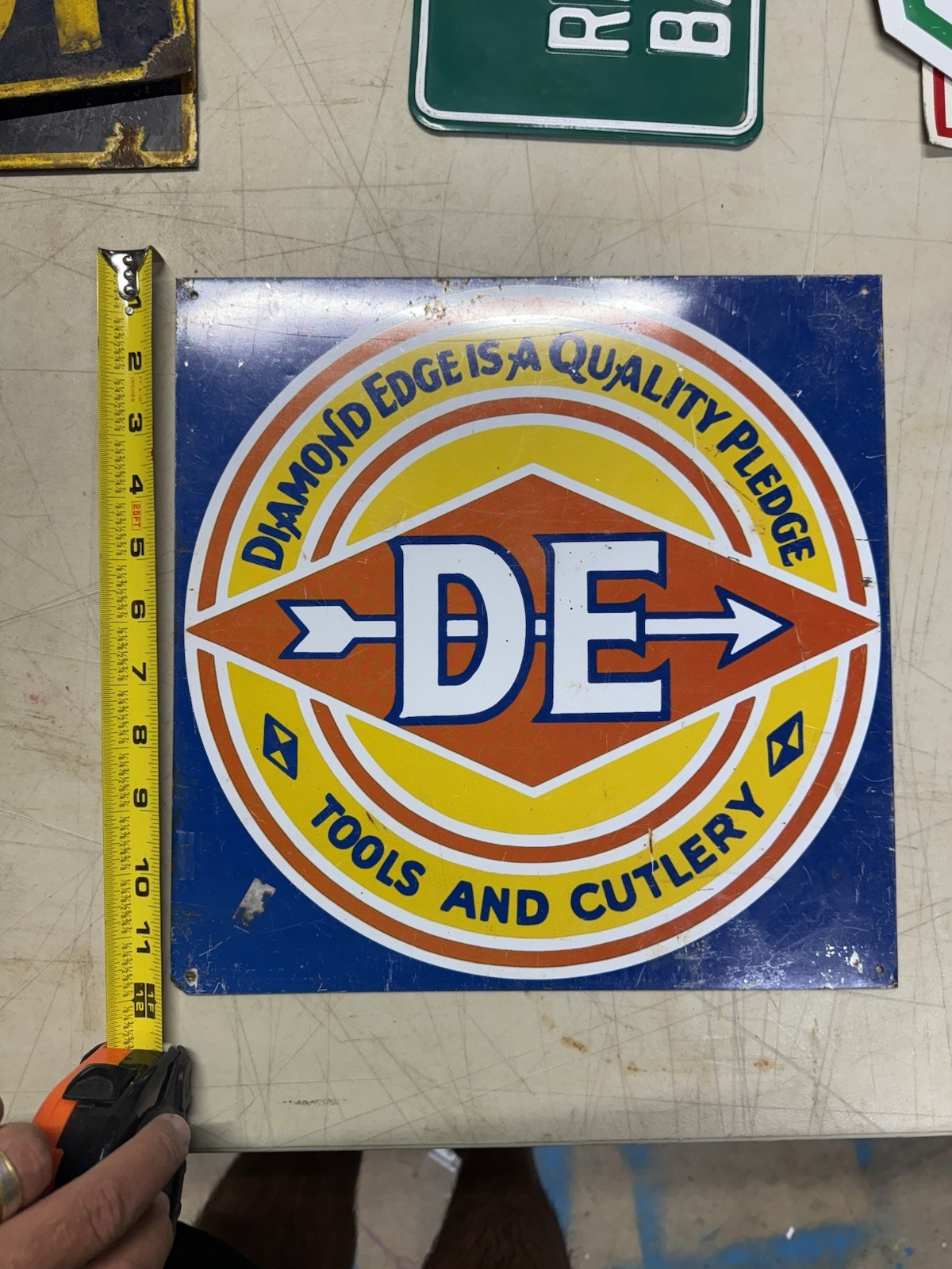 Diamond Edge Tools And Cutlery Sign