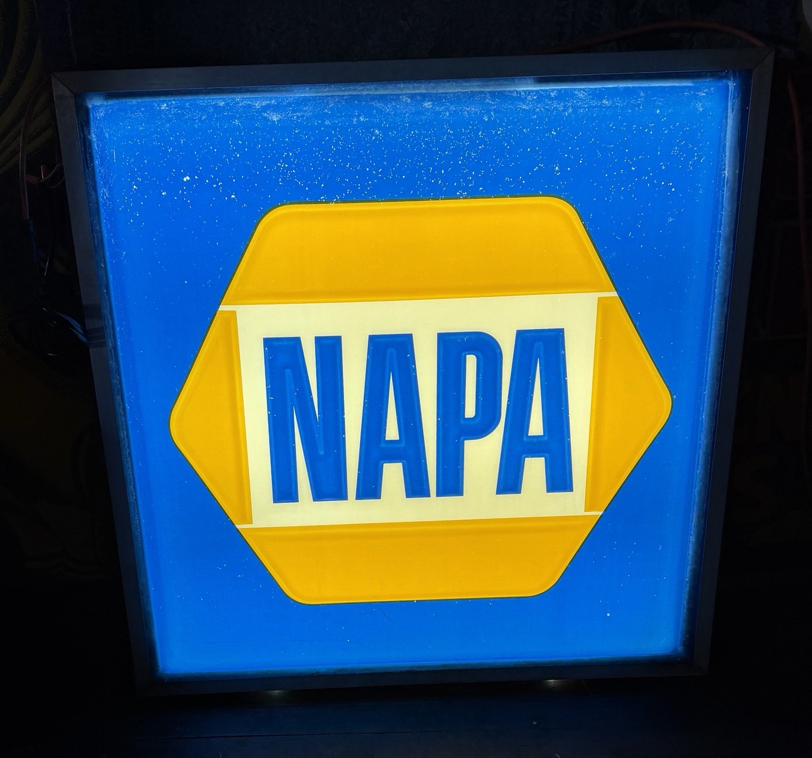 4’ X 4’ NAPA Auto Parts Lexan Lite Up Sign