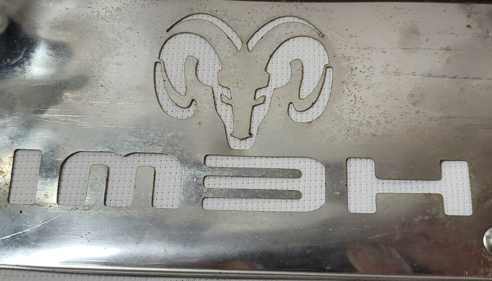 Mopar Chrysler Dodge HEMI RAM Plymouth Charger RT Chrome SS Metal Sign Plaque