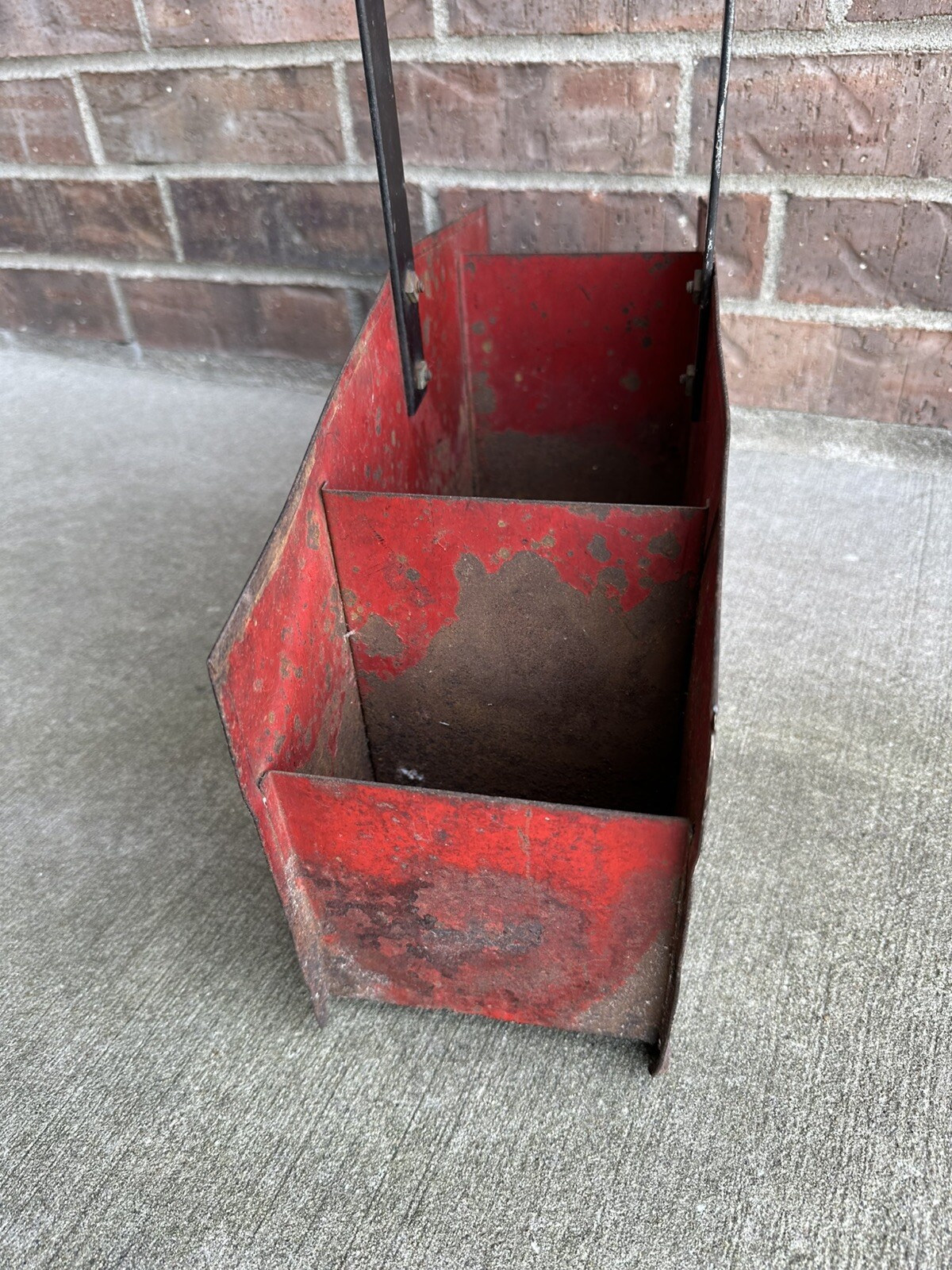Vintage GLOBE BATTERY SERVICE Spinning Power Carrier Sign Station Rare Exide