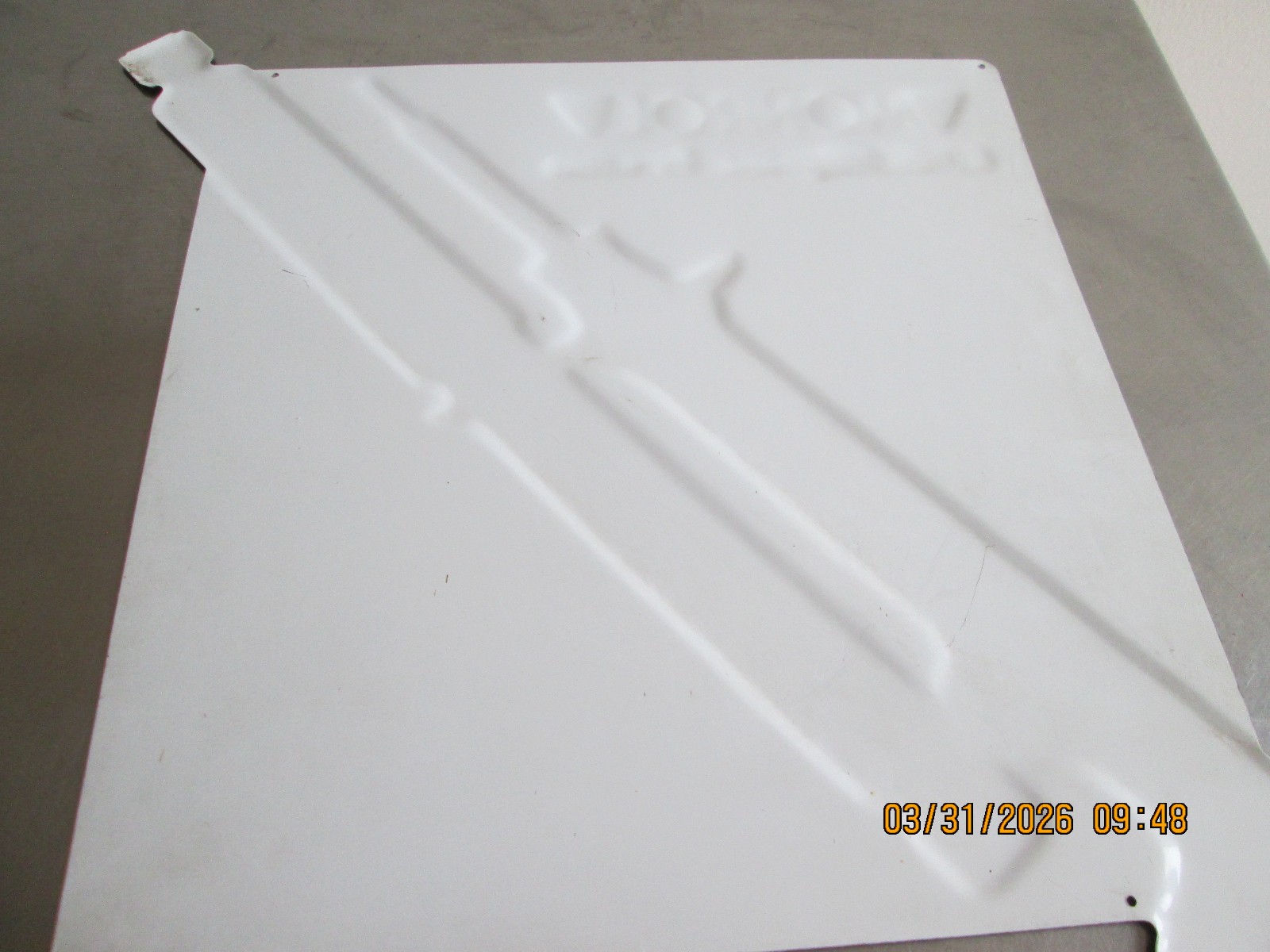 Vintage MONROE OESpectrum SHOCKS AND STRUTS Tin Sign 2011 Never Hung