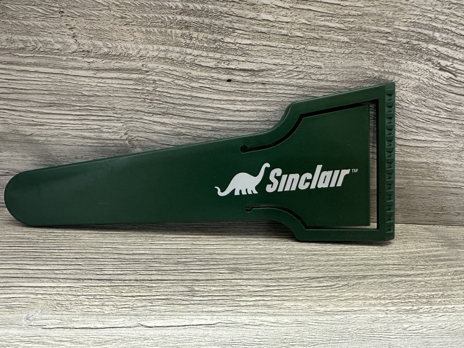 Sinclair Gas Station Ice Scraper With Dino Sinclair logo New!