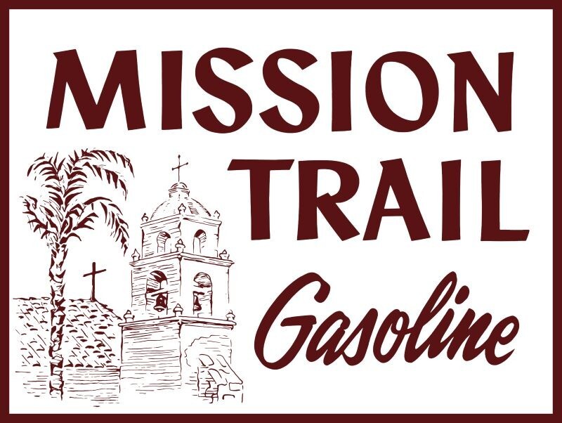 Mission Trail Gasoline New Metal Sign 9×12″ Ships Free