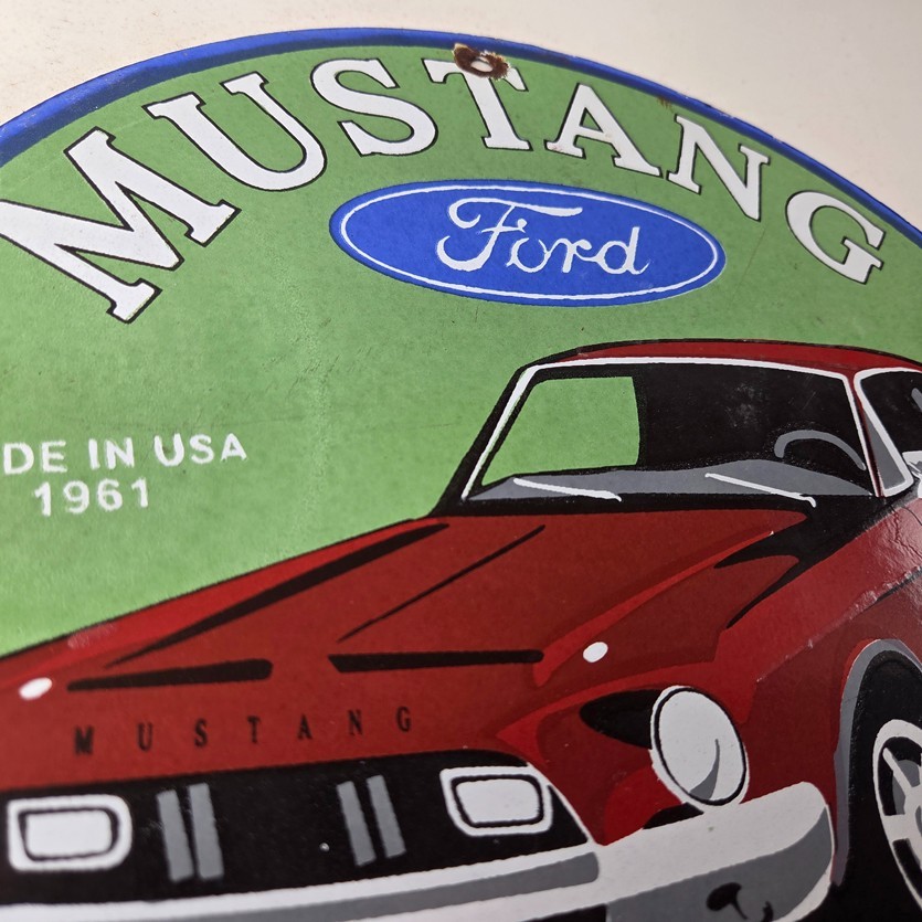 Vintage Ford Sign – Mustang Ford Automobile Service Gas Station Sign