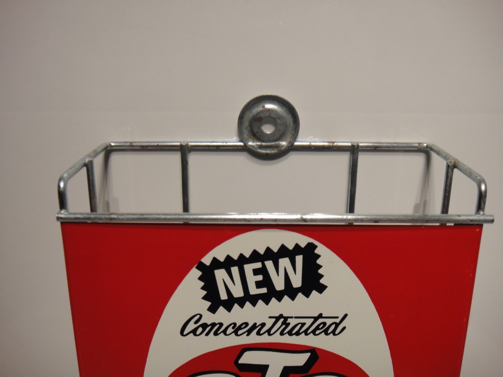 Vintage STP Gas Treatment Station Island Can Display Rack With Sign NOS Original
