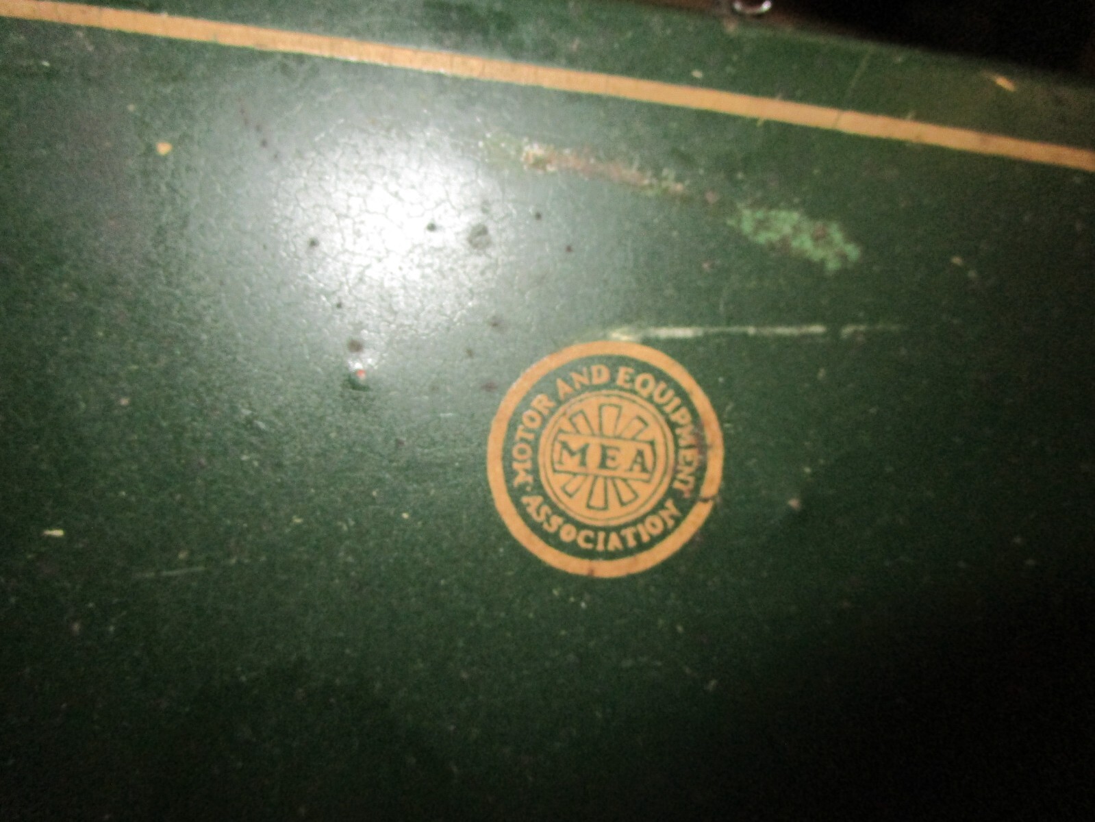 Rare Vintage Whitaker Battery Cable Service Garage Sign 1900-1920s Ford Franklin
