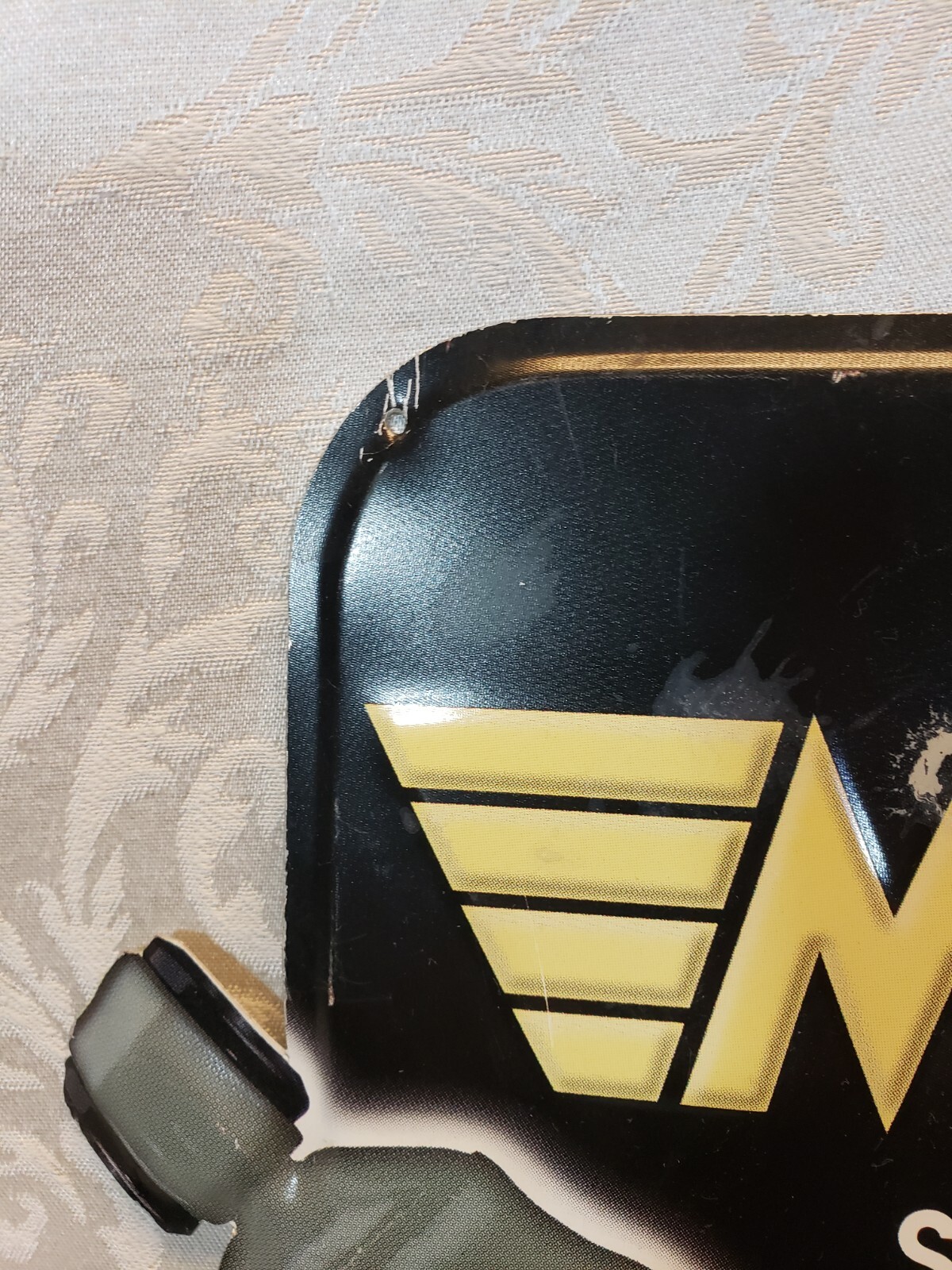 Vintage Monroe Reflex Shocks Sign – Embossed Metal 2000 NASCAR Gas Oil Garage