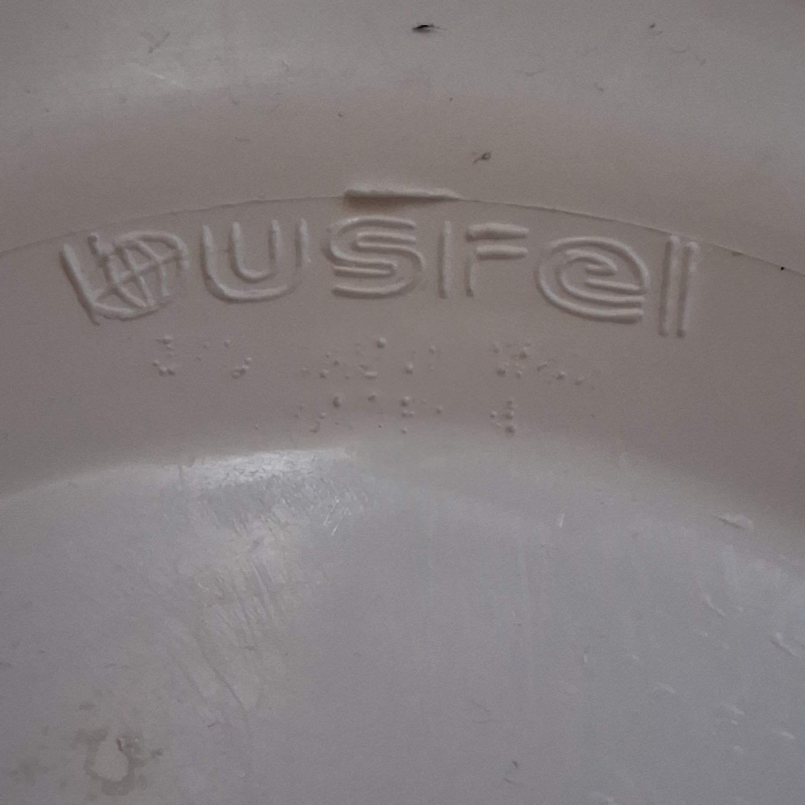 ESSO STANDARD OIL FLYING DISC PLASTIC FRISBEE VINTAGE MAN CAVE SIGN