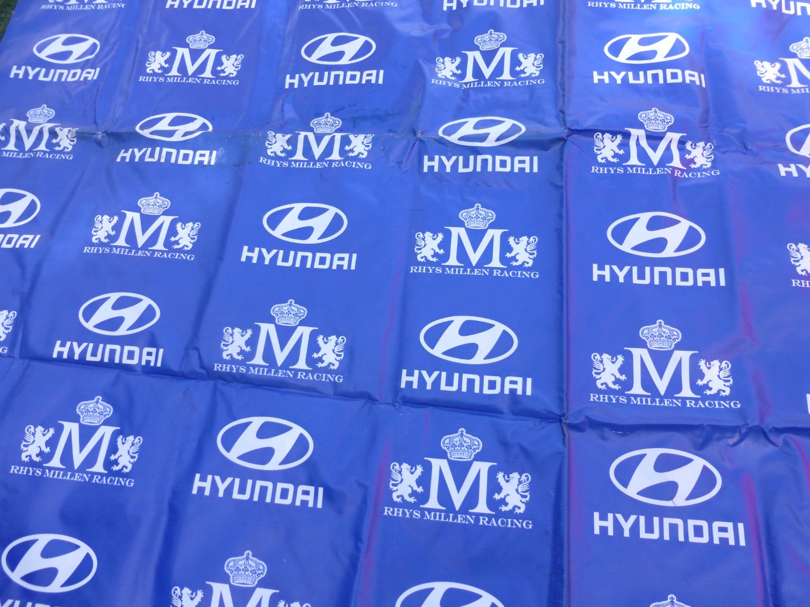 Hyundai Rhys Millen Racing Banner 6′ X 8′ Heavy Vinyl Two Sided