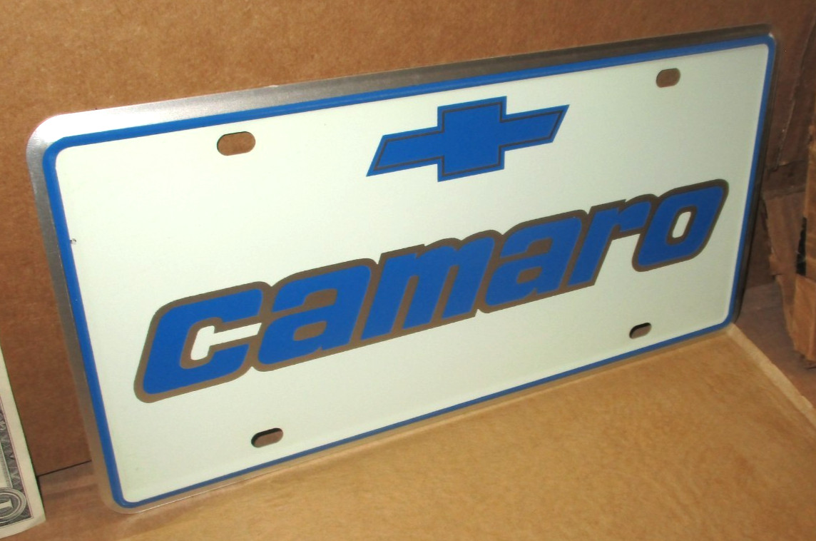 CHEVY Chevrolet – ORIGINAL BOWTIE 9 TAG Full Dealer Set IN BOX for New Car 1980s