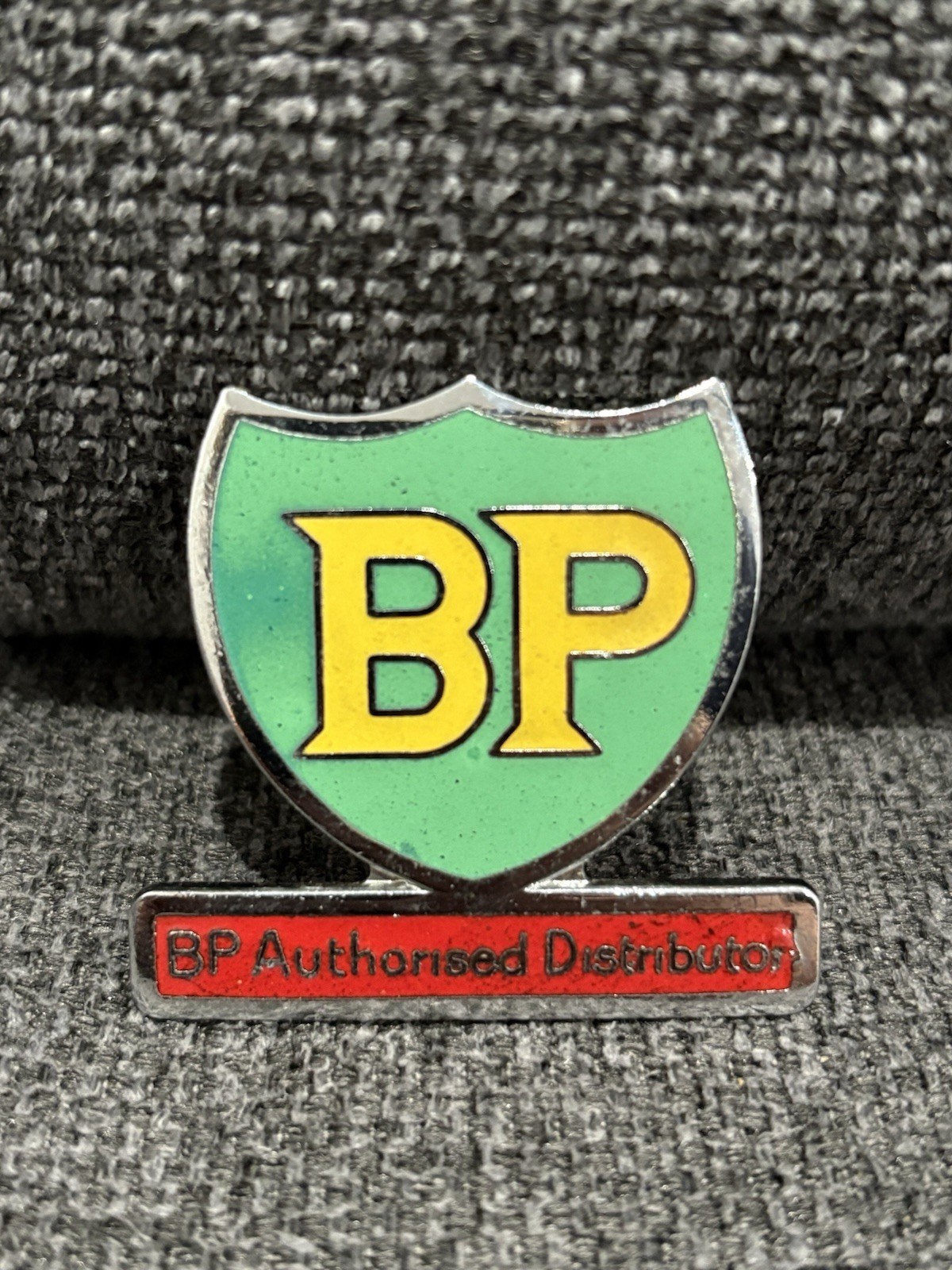 Vintage BP Authorized Distributor Pin Gas Oil Rare