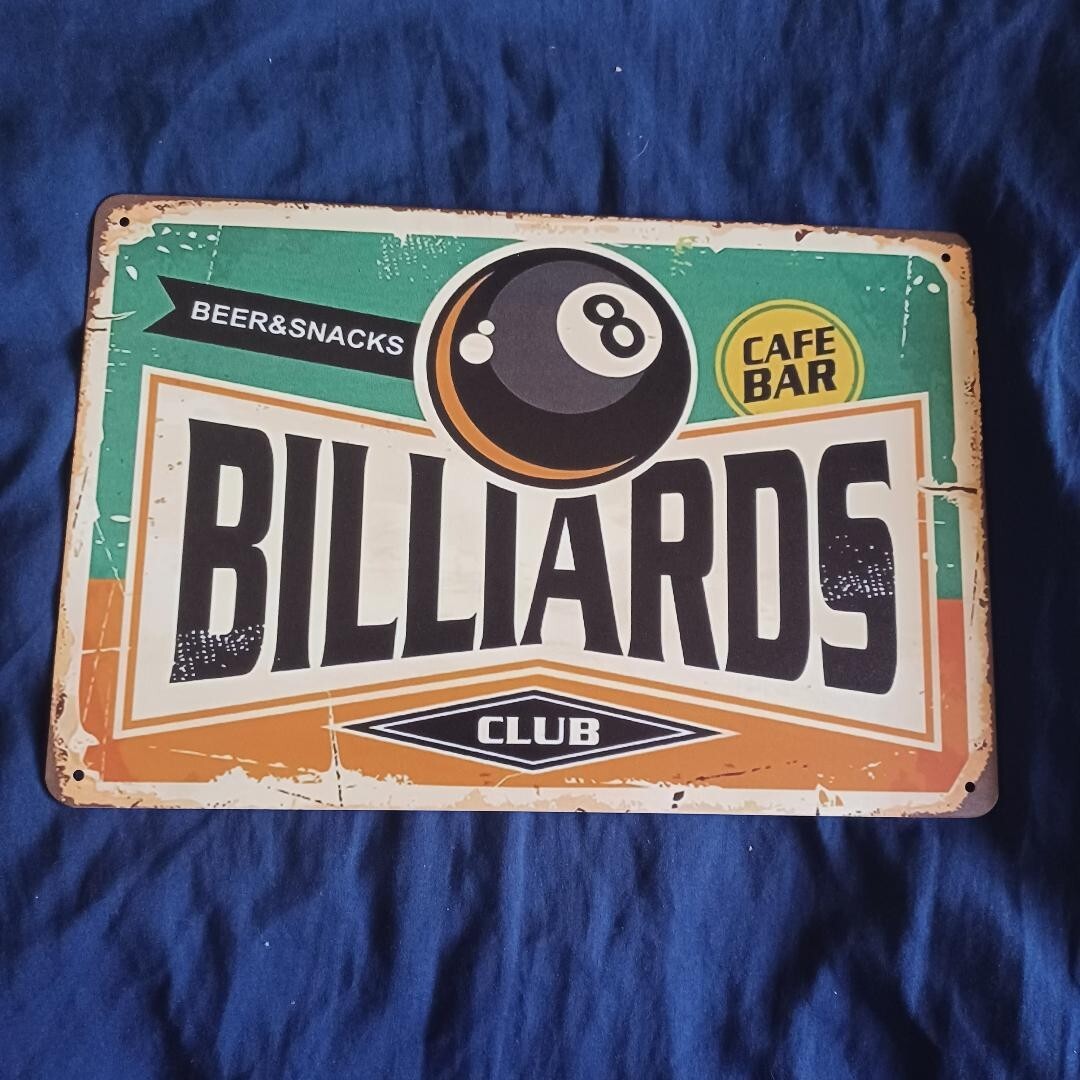 8″X12″ Metal Sign Man Cave Wall Art Garage Bar Oil Gas Station Billards Club