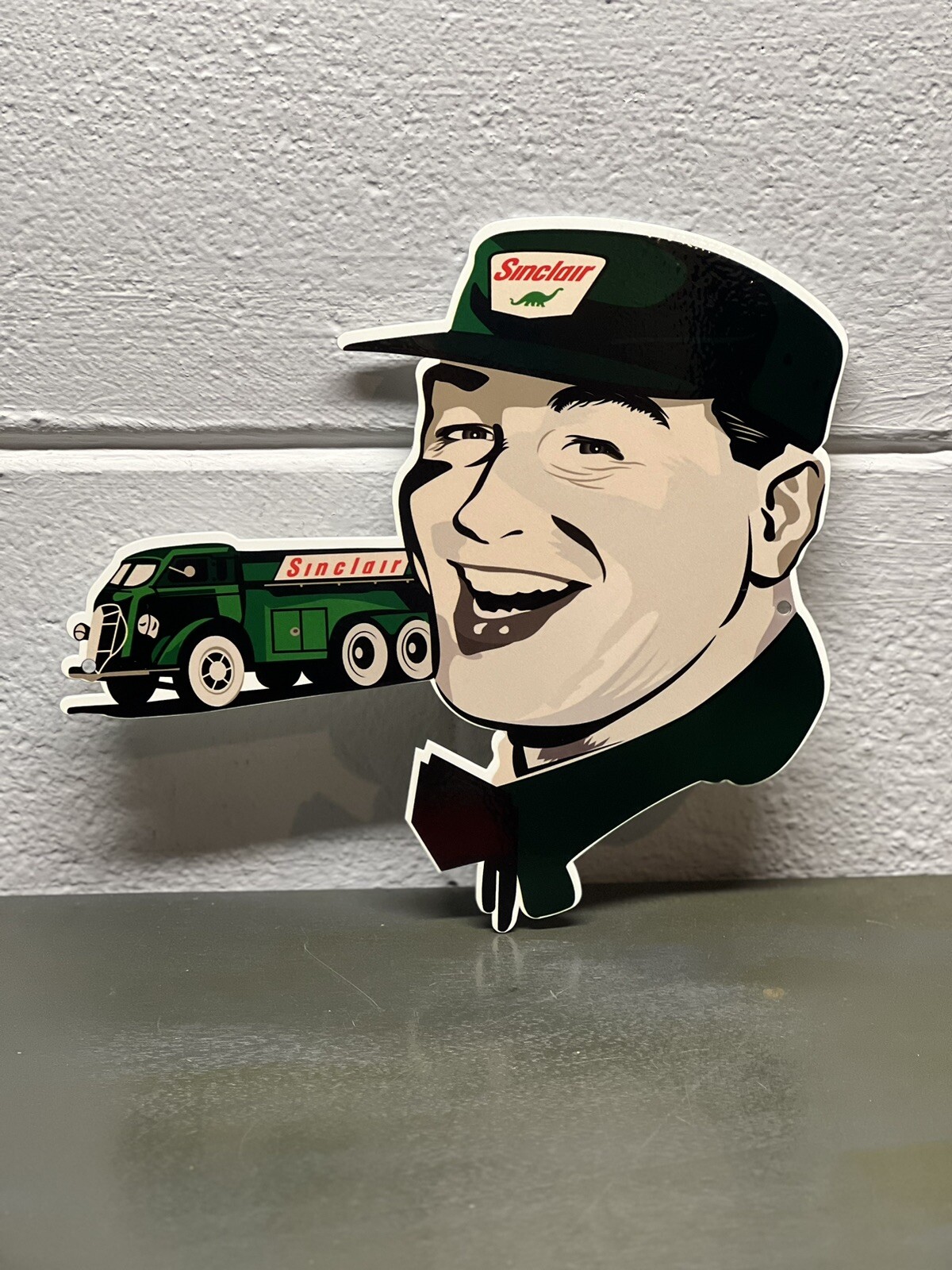 Sinclair Dino Gasoline Metal Sign Dino Station Gas Oil Service Truck Sales