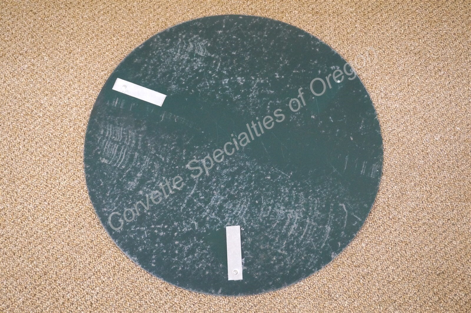NOS Stop Get New Tire 17″ Sign Insert Gas Station GM OK Goodyear Firestone Tread