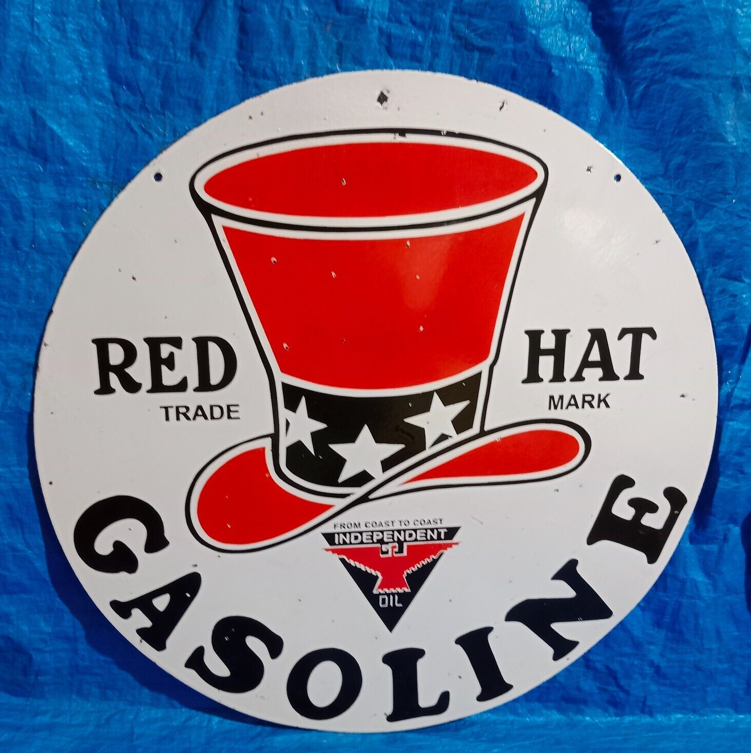 2 Porcelain Enamel Sign, More Details In Description
