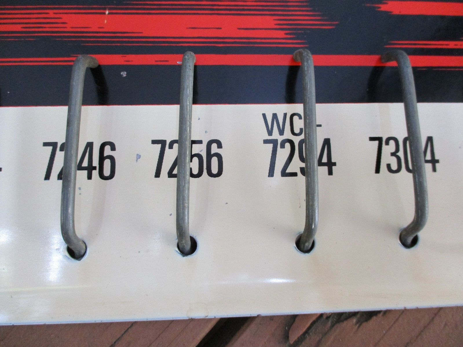 Vintage Ford Motorcraft Battery Cables Store Display 20″ Metal Sign