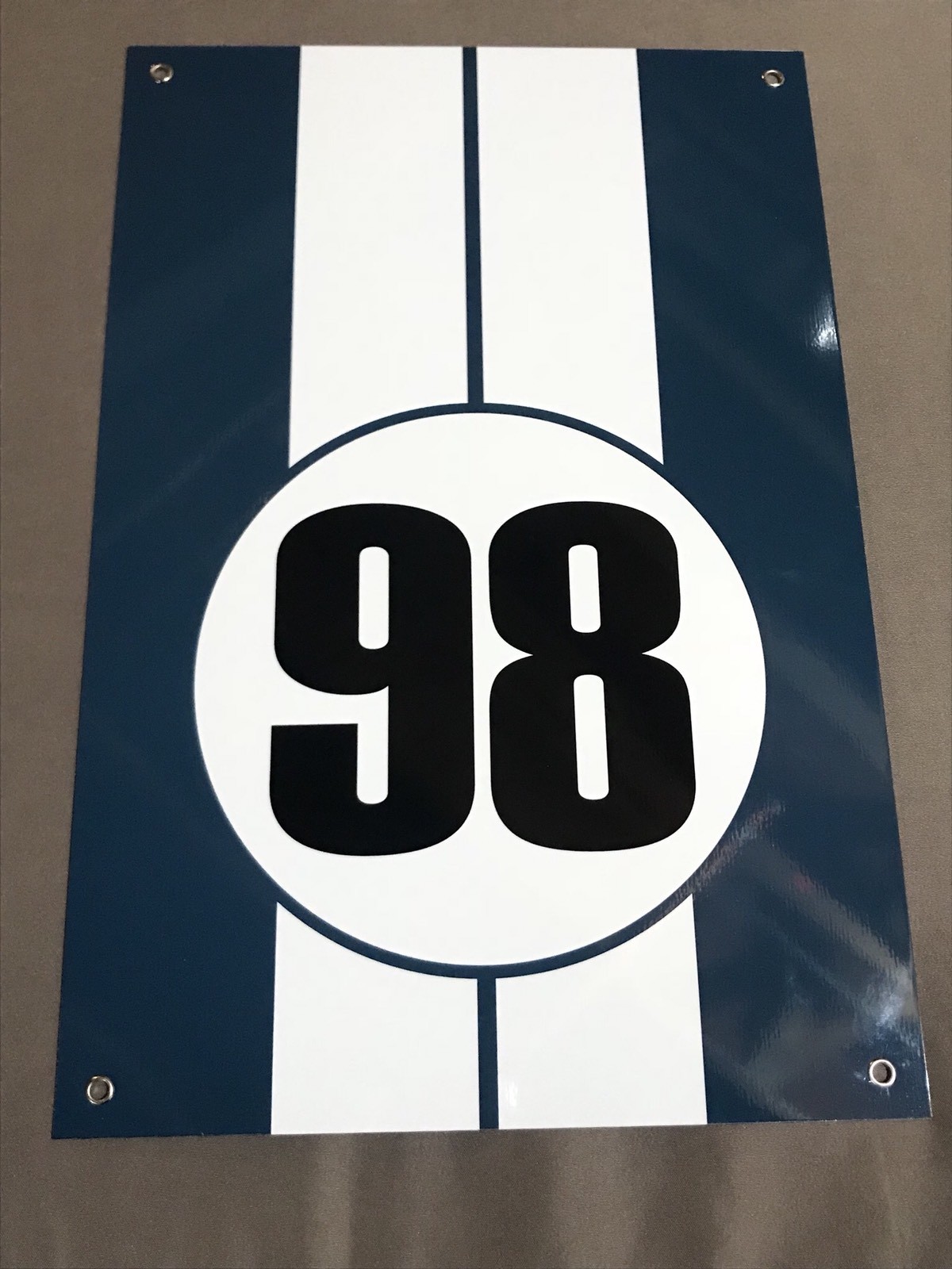 RARE 1964 Shelby cobra Daytona 98 coupe racing le mans advertising sign