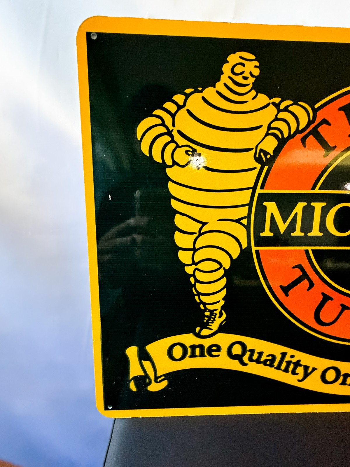 Michelin Tires – Vintage Advertising Heavy Metal Sign – 40 × 60 cm/15.7” × 23.6