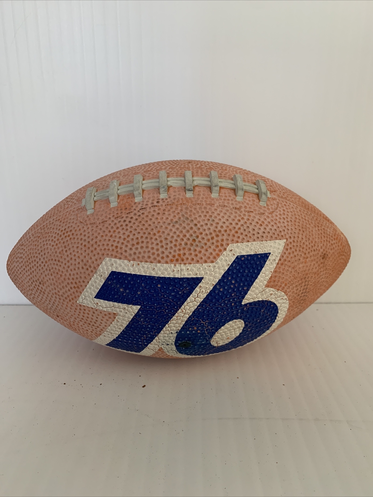 Vintage Union 76 rubber football Phoenix Sports Gas Oil Logo RAIDERS Logo