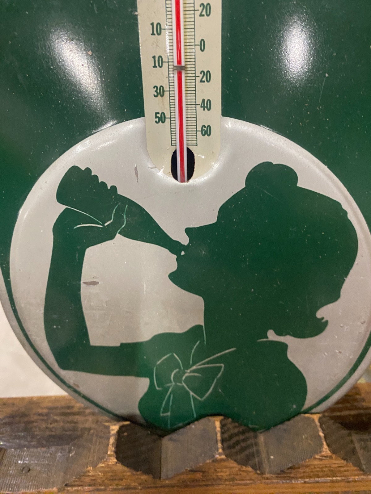 1939 Coca-Cola Original Thermometer Sign GAS OIL SODA-Mint! Great Condition!