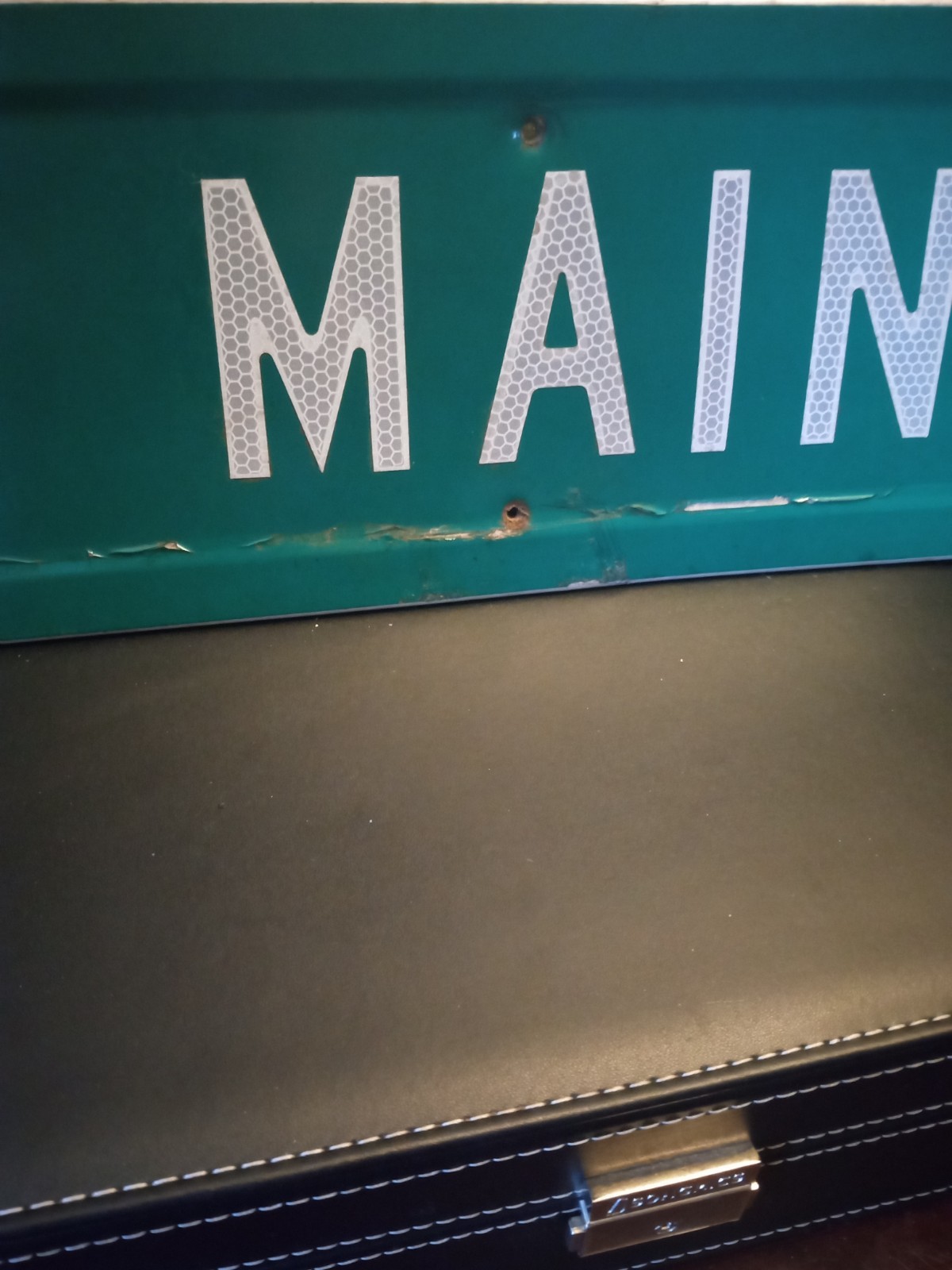Collectable Mainstreet Sign 24×7 Inch New Brunswick Canada Man Cave Art