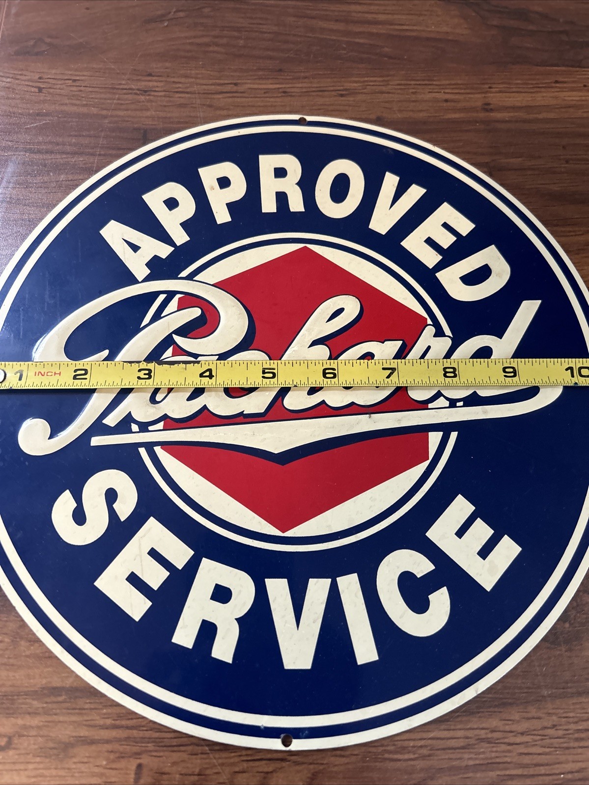 Packard Approved Service Aluminum Metal Sign / Remake and in Good condition
