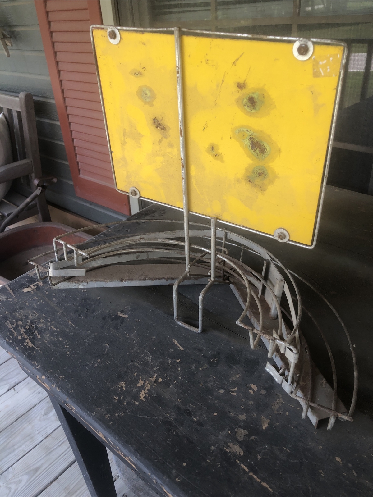 PREVENTS FROZEN GAS LINES Old Gas Station Gas Pump Topper.
