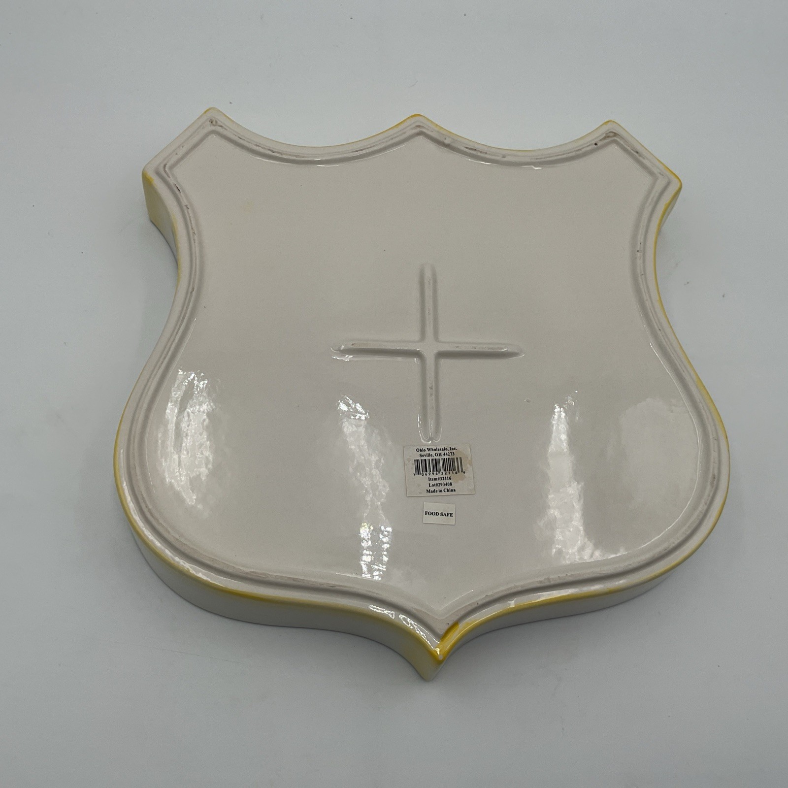 US Route 66 Highway Sign Ceramic Serving Dish Bowl