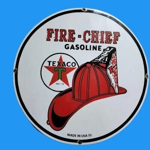 PORCELIAN ENAMEL SIGN SIZE 30X30 INCHES DOUBLE SIDED